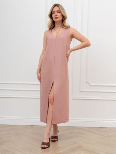Изображение товара «Женское платье из плательной ткани «Сибелла-1 [пудровый]» арт 89244» из магазина «Ивановский-Текстиль.РФ»