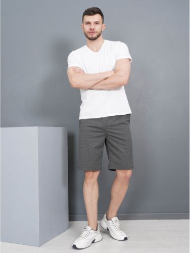 Изображение товара «Мужские шорты из футера «Сириус [антрацит]» арт 88264» из магазина «Ивановский-Текстиль.РФ»