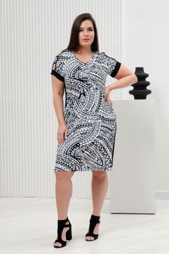 Изображение товара «Женская туника из кулирки с лайкрой «8370» арт 67648» из магазина «Ивановский-Текстиль.РФ»