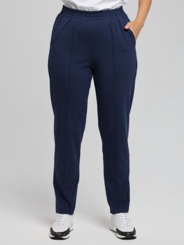 Изображение товара «Женские брюки из кулирки с лайкрой «Стремление-1 [темно-синий]» арт 84996» из магазина «Ивановский-Текстиль.РФ»