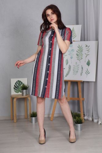 Изображение товара «Женская туника из кулирки «2114тр01-111» арт 80170» из магазина «Ивановский-Текстиль.РФ»