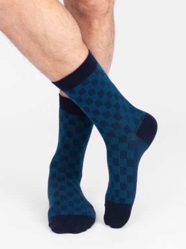 Изображение товара «Набор мужских носков (5 пар) «С2518 [синий]» арт 85289» из магазина «Ивановский-Текстиль.РФ»