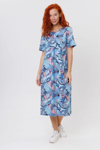 Изображение товара «Женское платье из кулирки «2175/1» арт 88895» из магазина «Ивановский-Текстиль.РФ»