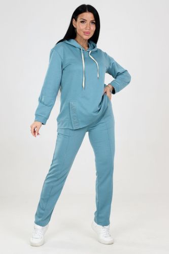 Изображение товара «Женский костюм (туника+брюки) из футера «31774» арт 89546» из магазина «Ивановский-Текстиль.РФ»