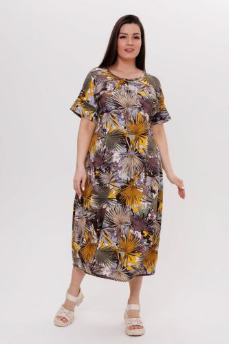 Изображение товара «Женское платье из кулирки «1780/1» арт 87116» из магазина «Ивановский-Текстиль.РФ»