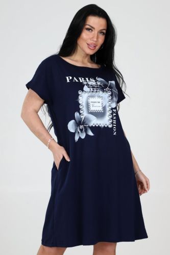 Изображение товара «Женская туника из кулирки «3456т-101» арт 79978» из магазина «Ивановский-Текстиль.РФ»