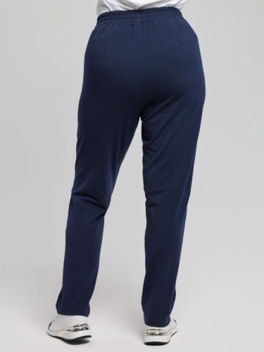 Изображение товара «Женские брюки из кулирки с лайкрой «Стремление-1 [темно-синий]» арт 84996» из магазина «Ивановский-Текстиль.РФ»