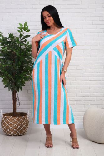 Изображение товара «Женское платье из кулирки «348т» арт 88173» из магазина «Ивановский-Текстиль.РФ»