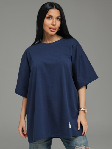 Изображение товара «Женская футболка из кулирки «Анита-2 [светло-синий]» арт 87273» из магазина «Ивановский-Текстиль.РФ»