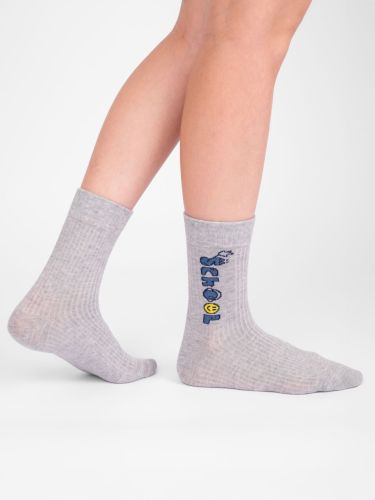 Изображение товара «Набор детских носков (5 пар) «С2646 [серый]» арт 85400» из магазина «Ивановский-Текстиль.РФ»