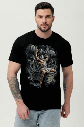 Изображение товара «Мужская футболка из кулирки «8596» арт 89046» из магазина «Ивановский-Текстиль.РФ»