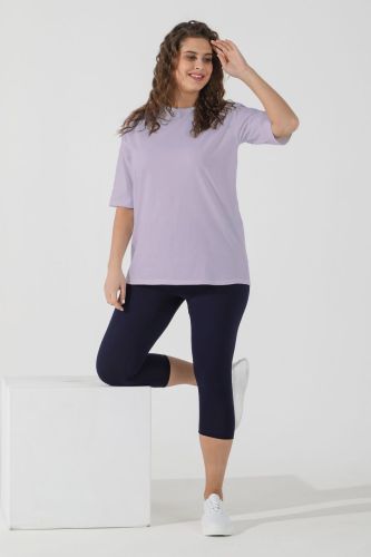 Изображение товара «Женские бриджи из вискозы «Каскад-4 [темно-синий]» арт 82619» из магазина «Ивановский-Текстиль.РФ»