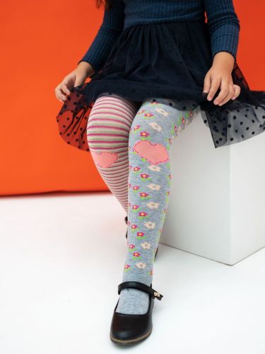 Изображение товара «Набор колготок для девочки (3 шт) «С1806 [синий]» арт 75664» из магазина «Ивановский-Текстиль.РФ»