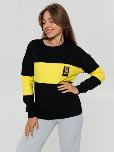 Изображение товара «Женская кофта из футера с лайкрой пенье «Свобода [лимонный]» арт 84667» из магазина «Ивановский-Текстиль.РФ»