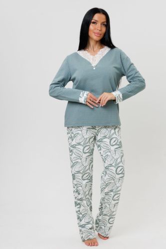 Изображение товара «Женский костюм (свитшот+брюки) из футера с начесом «2239» арт 86089» из магазина «Ивановский-Текстиль.РФ»