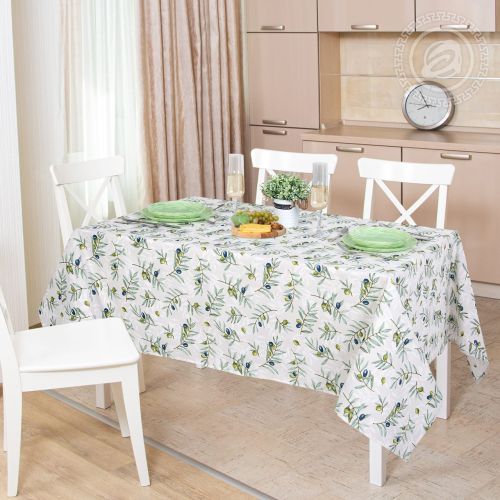 Изображение товара «Скатерть из рогожки «Долина» арт 81708» из магазина «Ивановский-Текстиль.РФ»