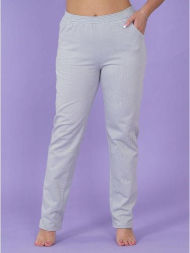 Изображение товара «Посл размер Женские брюки из футера с начесом «Ладья [серый]» арт 87174» из магазина «Ивановский-Текстиль.РФ»