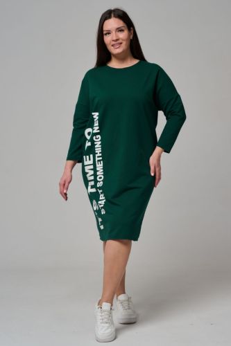 Изображение товара «Женское платье из футера «7501» арт 86322» из магазина «Ивановский-Текстиль.РФ»