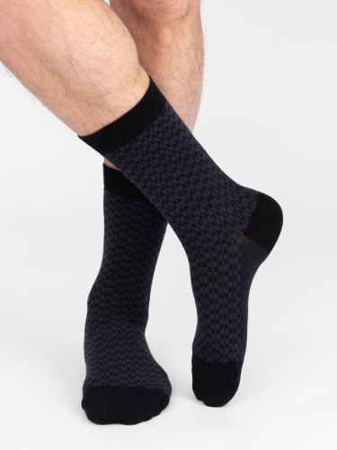 Изображение товара «Набор мужских носков (5 пар) «С2519 [черный]» арт 85290» из магазина «Ивановский-Текстиль.РФ»