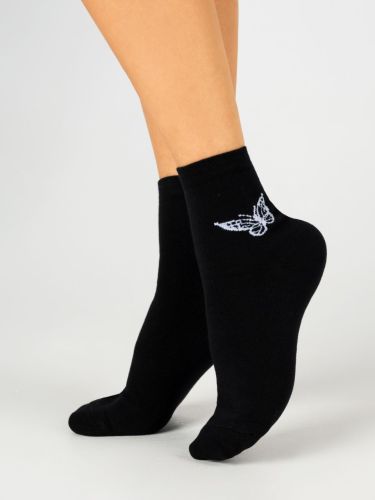 Изображение товара «Набор женских носков (5 пар) «С1269 [черный]» арт 75117» из магазина «Ивановский-Текстиль.РФ»