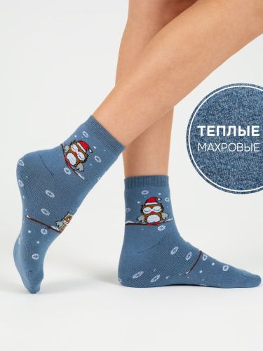 Изображение товара «Набор детских носков (5 пар) «С618 [джинс]» арт 75517» из магазина «Ивановский-Текстиль.РФ»