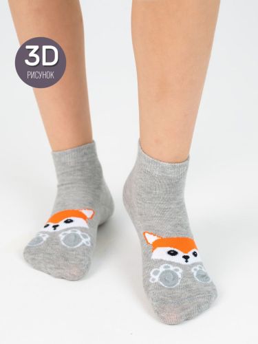 Изображение товара «Набор детских носков (5 пар) «С2109 [серый]» арт 88094» из магазина «Ивановский-Текстиль.РФ»