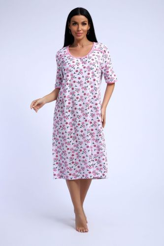 Изображение товара «Женская сорочка из кулирки «51196» арт 85973» из магазина «Ивановский-Текстиль.РФ»