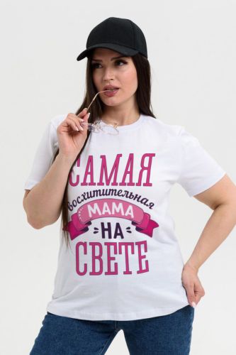 Изображение товара «Женская футболка из кулирки «8537» арт 79821» из магазина «Ивановский-Текстиль.РФ»