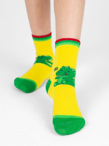 Изображение товара «Набор детских носков (5 пар) «С2164 [желтый]» арт 74840» из магазина «Ивановский-Текстиль.РФ»