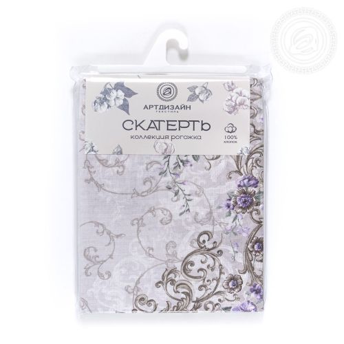 Изображение товара «Скатерть из рогожки «Мазурка» арт 63721» из магазина «Ивановский-Текстиль.РФ»