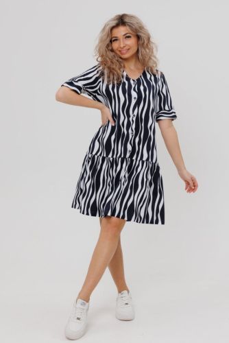 Изображение товара «Женское платье из кулирки «2208пл01-121» арт 80127» из магазина «Ивановский-Текстиль.РФ»