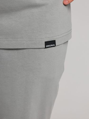 Изображение товара «Мужской костюм (футболка+шорты) из кулирки «Азарт-4 [серый]» арт 84990» из магазина «Ивановский-Текстиль.РФ»