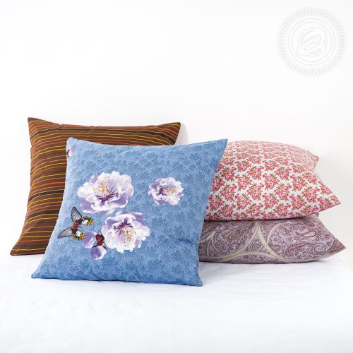 Изображение товара «Набор наволочек из поплина (2 шт) «Рисунок в ассортименте» арт 82068» из магазина «Ивановский-Текстиль.РФ»