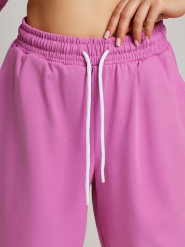 Изображение товара «Женский костюм (футболка+шорты) из кулирки «Азарт-3 [розовый]» арт 84988» из магазина «Ивановский-Текстиль.РФ»