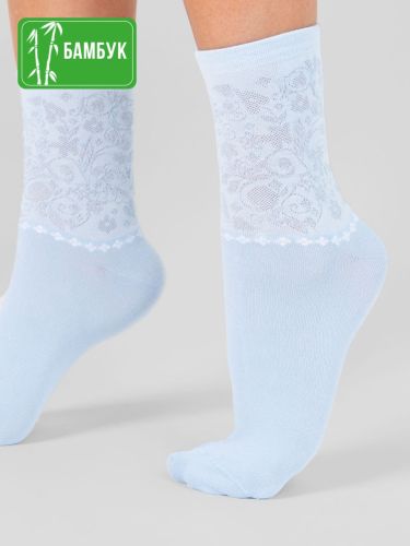 Изображение товара «Набор женских носков (5 пар) «С1475 [белый]» арт 85287» из магазина «Ивановский-Текстиль.РФ»