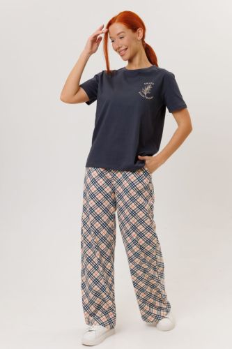 Изображение товара «Женский костюм (футболка+брюки) из кулирки «2260/1» арт 88892» из магазина «Ивановский-Текстиль.РФ»