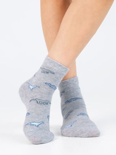 Изображение товара «Набор детских носков (5 пар) «С574 [серый]» арт 74766» из магазина «Ивановский-Текстиль.РФ»