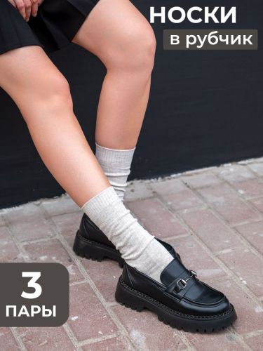 Изображение товара «Набор женских носков (5 пар) «С2254 [белый]» арт 81453» из магазина «Ивановский-Текстиль.РФ»