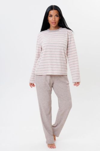 Изображение товара «Женский костюм (свитшот+брюки) из махры «1827/2» арт 86399» из магазина «Ивановский-Текстиль.РФ»