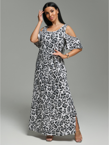 Изображение товара «Женское платье из кулирки «Новелла [барс]» арт 84872» из магазина «Ивановский-Текстиль.РФ»