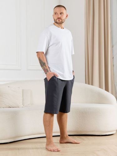 Изображение товара «Мужские шорты из кулирки «Тор-5.1 [графитовый]» арт 86860» из магазина «Ивановский-Текстиль.РФ»