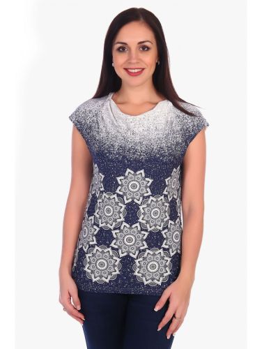 Изображение товара «Женская футболка из масла «Деми [белый]» арт 71655» из магазина «Ивановский-Текстиль.РФ»