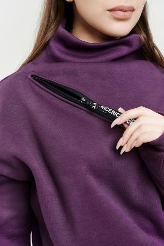 Изображение товара «Женский костюм (свитшот+брюки) из футера с начесом «67027» арт 57379» из магазина «Ивановский-Текстиль.РФ»