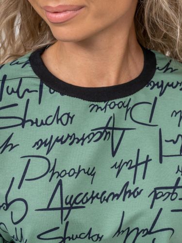 Изображение товара «Женская толстовка из футера с лайкрой «Тж-05 (оливковый)» арт 77795» из магазина «Ивановский-Текстиль.РФ»