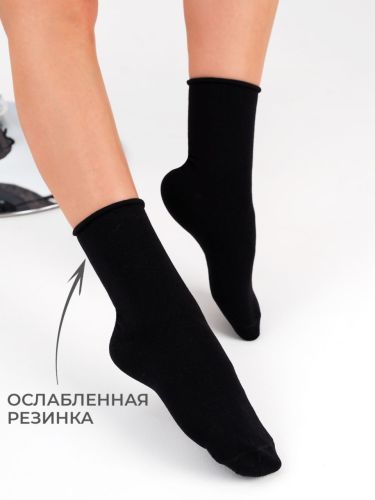 Изображение товара «Набор женских носков (5 пар) «С1227 [черный]» арт 74639» из магазина «Ивановский-Текстиль.РФ»