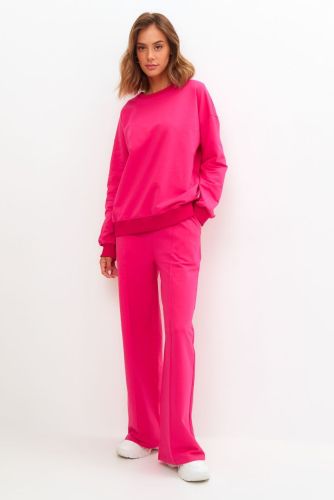 Изображение товара «Женский костюм (толстовка+брюки) из футера 3х нитка с лайкрой «1659/1» арт 82800» из магазина «Ивановский-Текстиль.РФ»