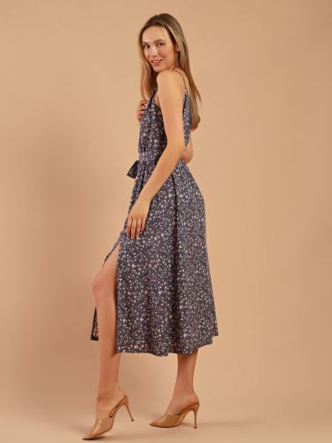 Изображение товара «Женский сарафан из штапеля «Леди шарм-2 [серый]» арт 84207» из магазина «Ивановский-Текстиль.РФ»