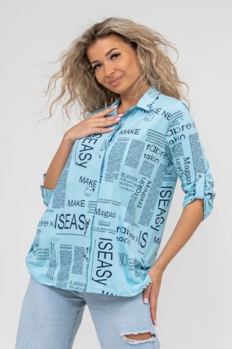 Изображение товара «Женская туника из кулирки «36544» арт 88685» из магазина «Ивановский-Текстиль.РФ»