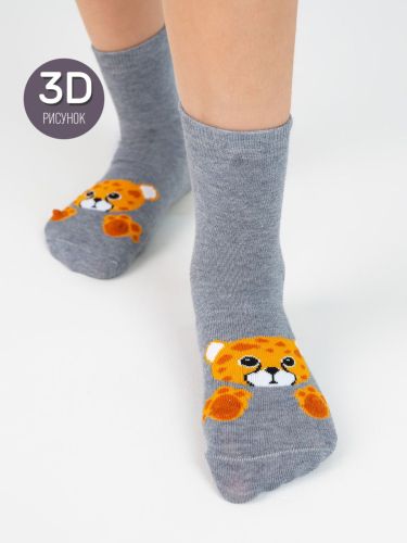Изображение товара «Набор детских носков (5 пар) «С2108 [серый]» арт 75396» из магазина «Ивановский-Текстиль.РФ»