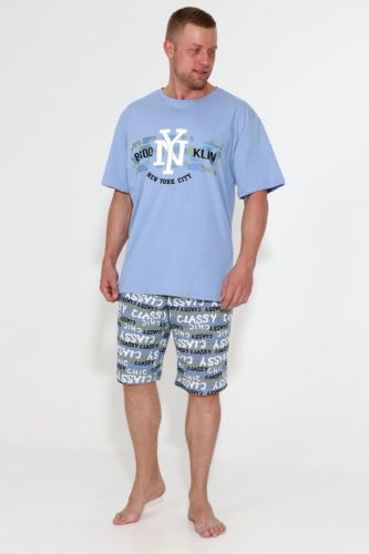 Изображение товара «Мужской костюм (футболка+шорты) из кулирки «5036кш-105» арт 80274» из магазина «Ивановский-Текстиль.РФ»